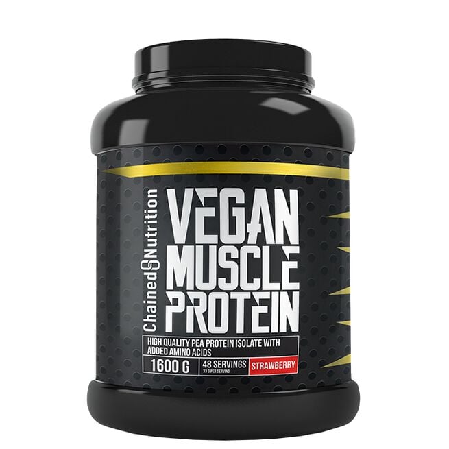 Vegan Muscle Protein 1600 g Strawberry